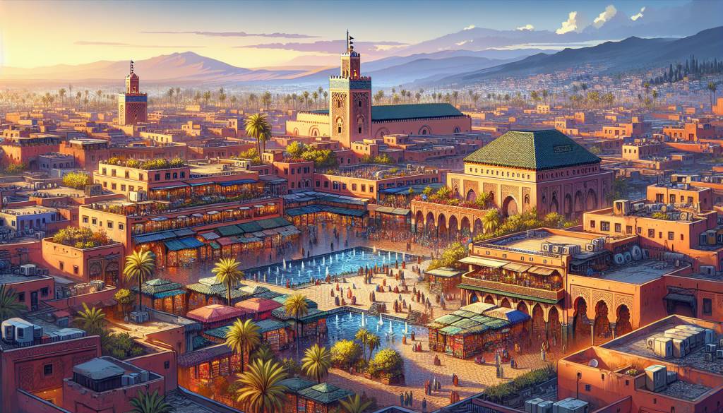 guide touristique marrakech : les secrets de la ville rouge