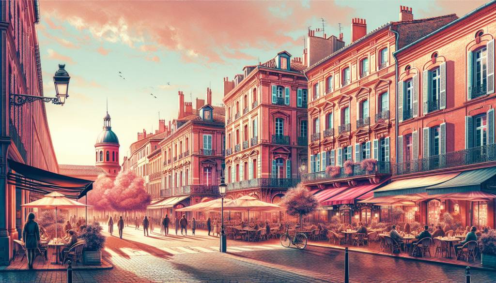 toulouse guide touristique : la ville rose sous tous ses angles