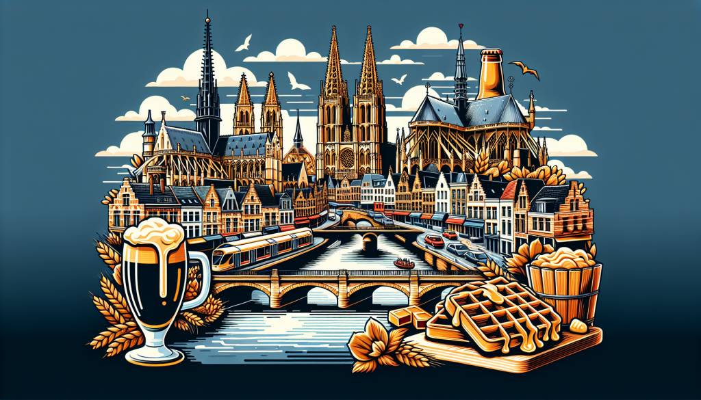 guide touristique belgique : entre gaufres, bière et patrimoine