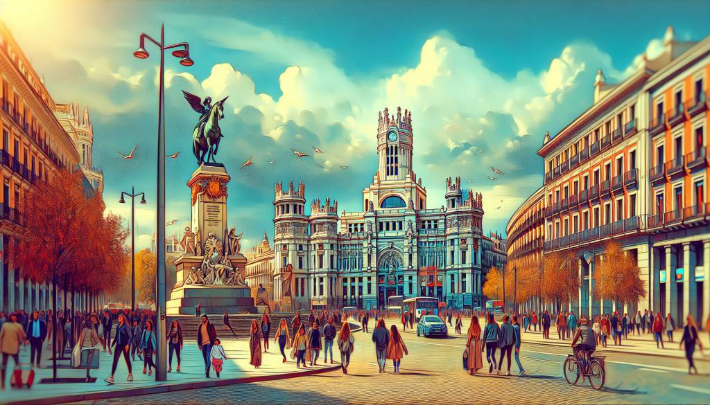 guide touristique madrid : une capitale au rythme effervescent