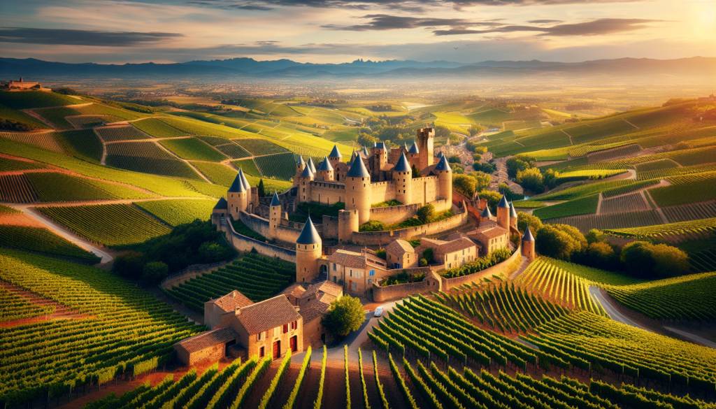 guide touristique carcassonne : entre châteaux et vignobles