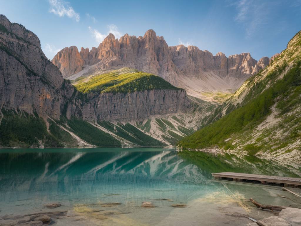 Randonnée au lac Karersee : un joyau des Dolomites entre Autriche et Italie